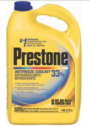 PRESTONE AMM 33% Export Antifreeze 